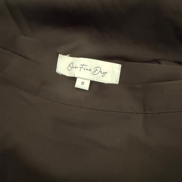 One Fine Day Black Maxi Skirt Workwear Evening Trendy Long - Picture 6 of 6